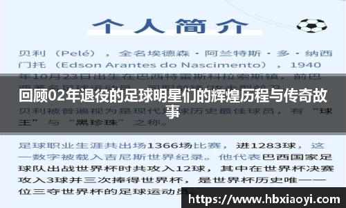 回顾02年退役的足球明星们的辉煌历程与传奇故事