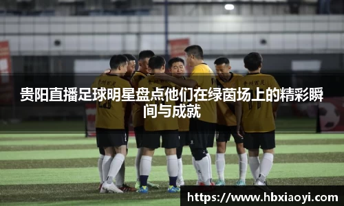 贵阳直播足球明星盘点他们在绿茵场上的精彩瞬间与成就